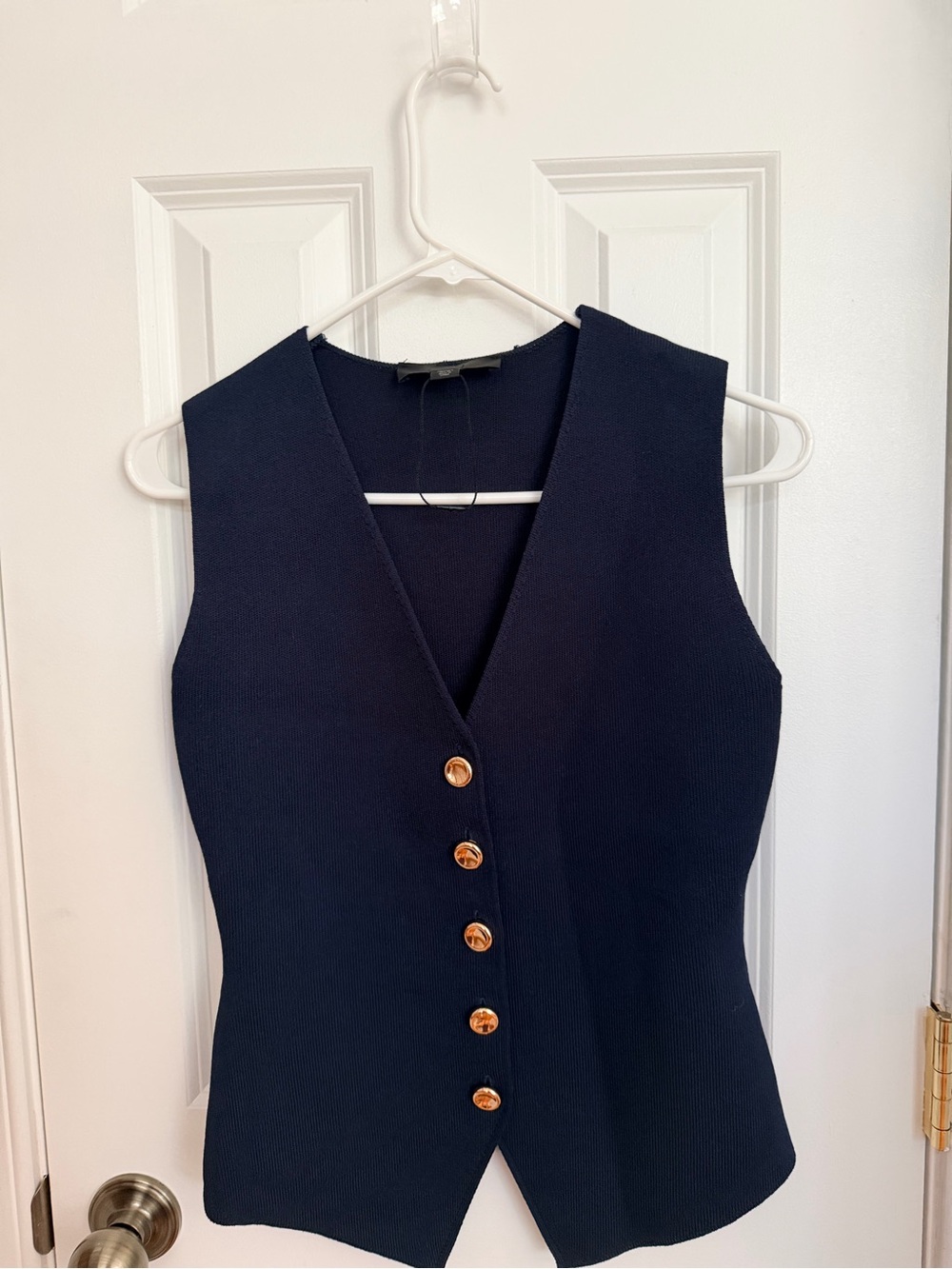 Zara V-Neck Button Front Vest